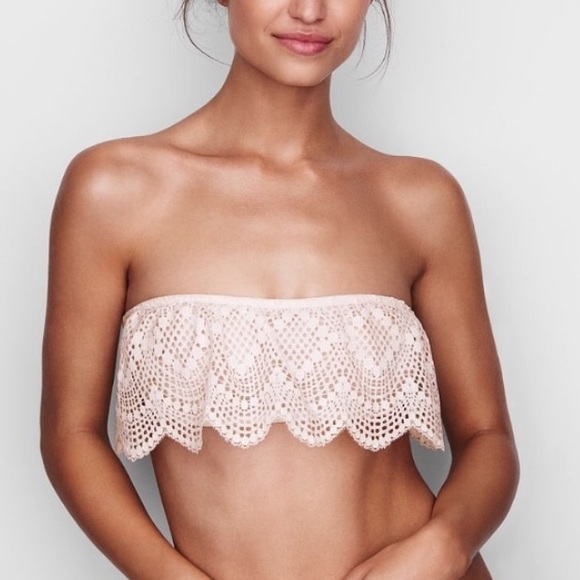 Victoria's Secret Lace Bandeau Bralette - Picture 1 of 2